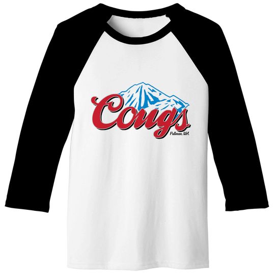 WSU Cougs light - Blue - Wsu Cougs Light - Baseball Tees