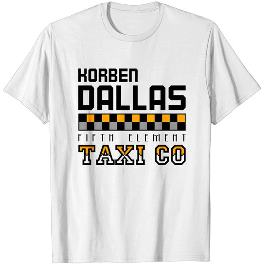 Discover Korben Dallas Taxi Co - The Fifth Element - T-Shirt