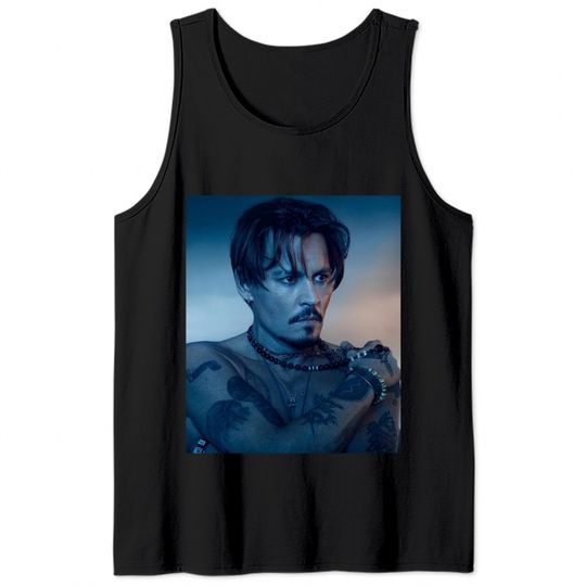 Johnny Depp Retro Tank Tops,