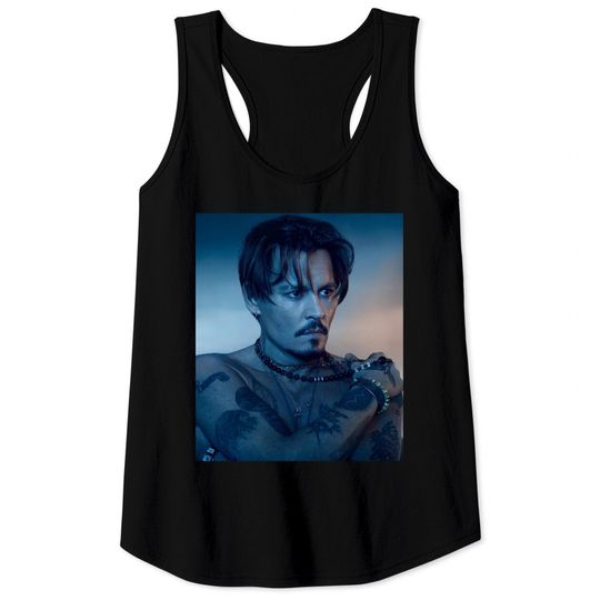 Johnny Depp Retro Tank Tops,