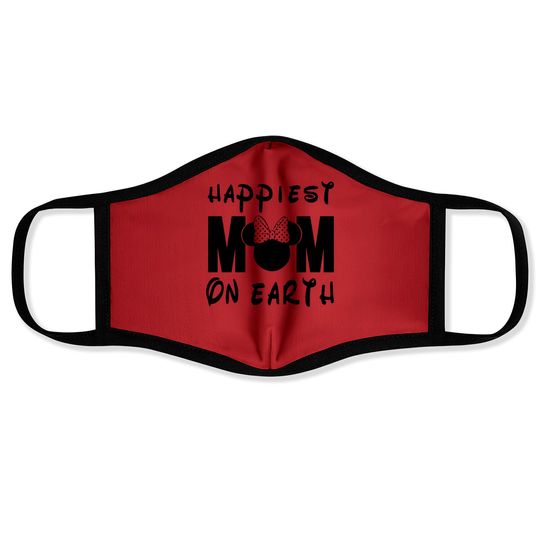 Happiest Mom On Earth Disney Face Masks