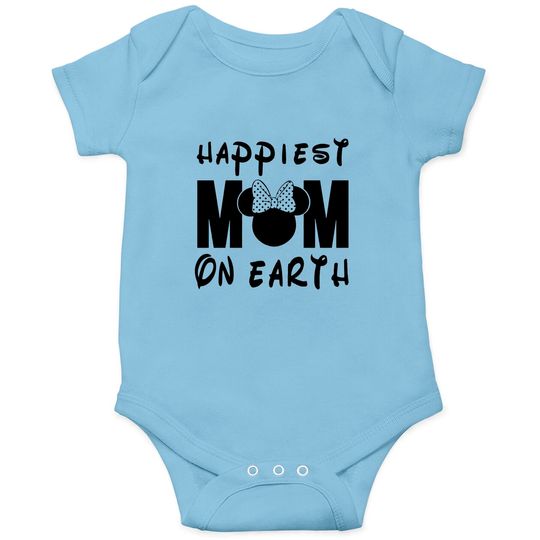 Happiest Mom On Earth Disney Onesies