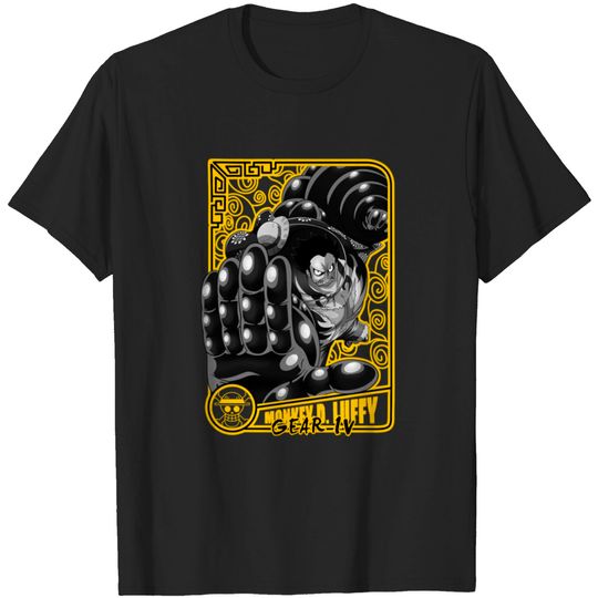 Discover Luffy Gear Fourth T-shirt