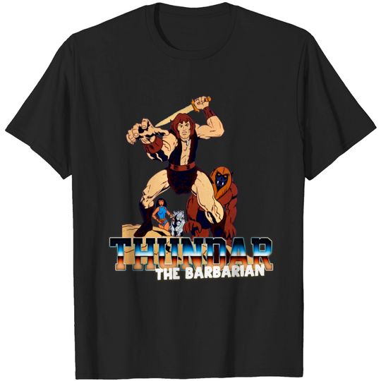Discover Thundar the Barbarian T-shirt