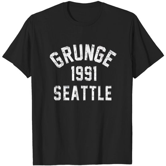 Discover 1991 Grunge Seattle - Grunge - T-Shirt