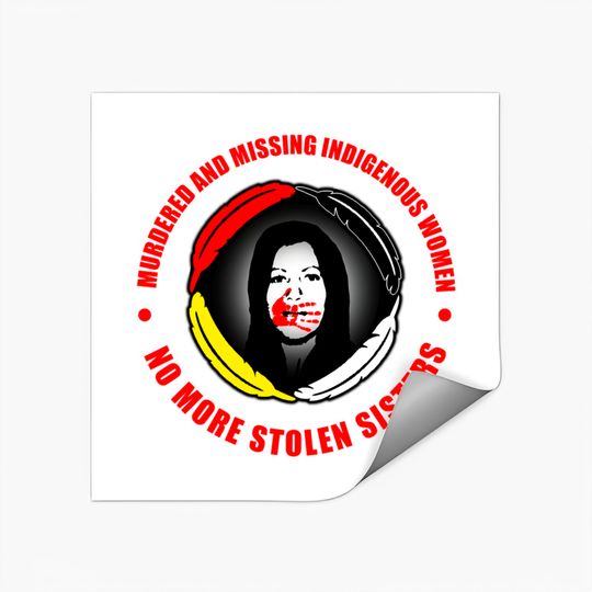 #MMIW (Murdered and Missing Indigenous Women) 3 - American Indian - Stickers
