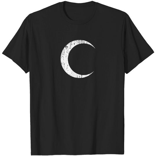 Moon Knight logo Crescent Moon distressed - Moon Knight - T-Shirt