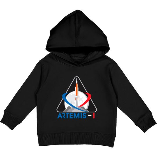 Nasa Artemis 1 - Artemis - Kids Pullover Hoodies