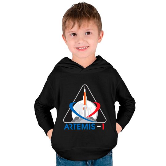 Nasa Artemis 1 - Artemis - Kids Pullover Hoodies
