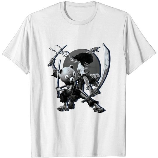 Discover Black ' N White Samurai - Afroman - T-Shirt