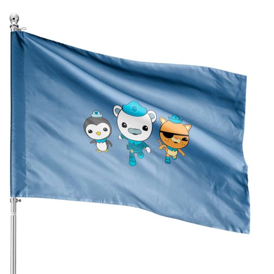 octonauts design - Octonauts - House Flags
