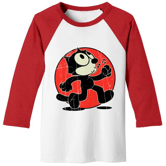 Felix The Cat Keep Walking T Shirt Baseball Tees