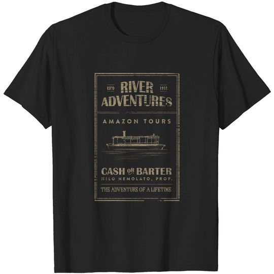 River Adventure Amazon Tours - Jungle Cruise - T-Shirt