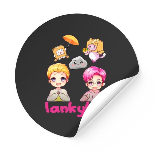Discover lankybox Stickers