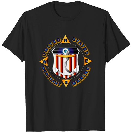 Discover Emblem - US Merchant Marine T-shirt