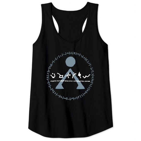 Stargate inspired Tank Tops - Origin Earth Symbol