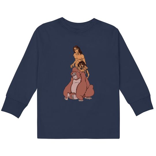 Discover Tarzan - Disney -  Kids Long Sleeve T-Shirts