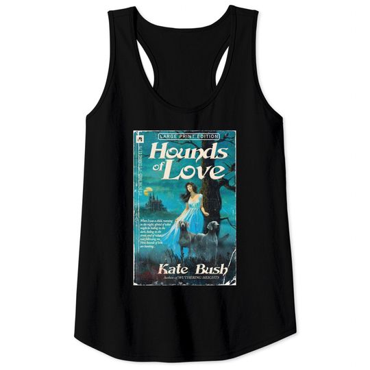 Vintage Kate Bush Hounds of Love 1970s Gothic Romance  Unisex Tank Tops