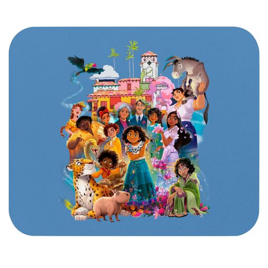 Disney Encanto Mouse Pads, Disney Madrigal Family Mouse Pads, Camillo Encanto Mouse Pads
