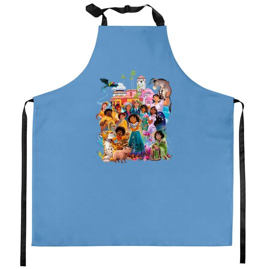 Disney Encanto Kitchen Aprons, Disney Madrigal Family Kitchen Aprons, Camillo Encanto Kitchen Aprons
