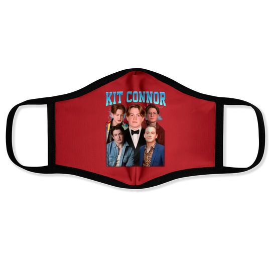 Kit Connor Vintage Face Masks, Kit Connor Merch, Heartstopper Face Masks