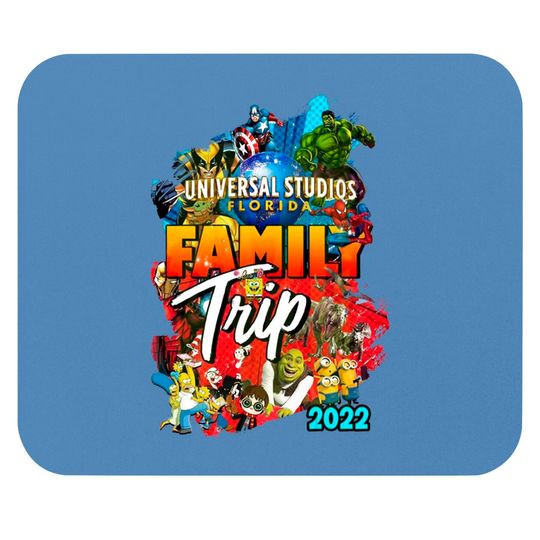 Universal 2022 Disney Family Vacation  Mouse Pads