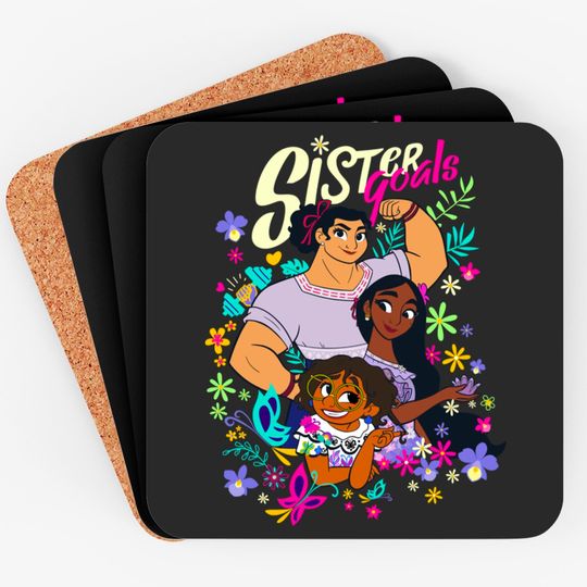 Mirabel Isabela Luisa Sister Goals Encanto Disney Coasters