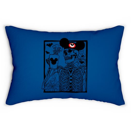 Disney Skeleton Mickey Skeleton Lumbar Pillows