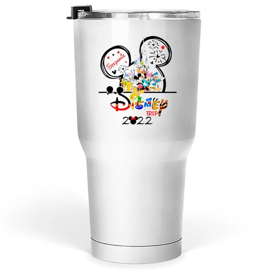 Personalized Disney trip 2022 Tumblers 30 oz Family Matching, Vacation to Disneyworld