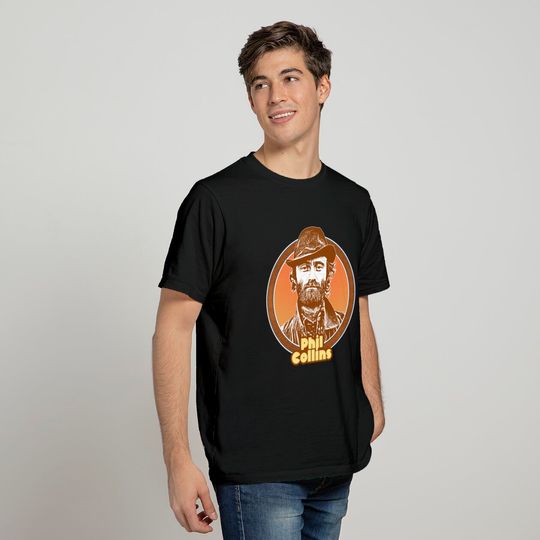 Phil Collins /// Retro 80s Fan Design - Phil Collins - T-Shirt
