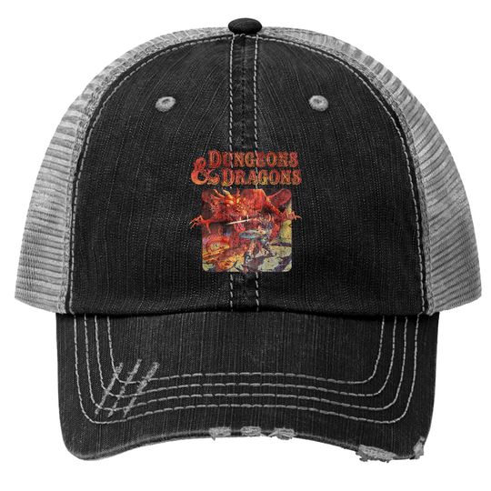Vintage Dungeons and Dragons - Dungeons And Dragons - Trucker Hats