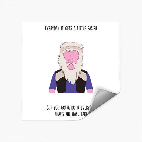 Jogging Baboon - Bojack Horseman - Stickers