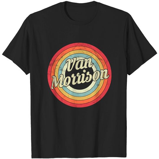 Van Morrison - Retro Style - Van Morrison - T-Shirt