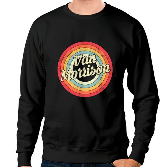 Van Morrison - Retro Style - Van Morrison - Sweatshirts