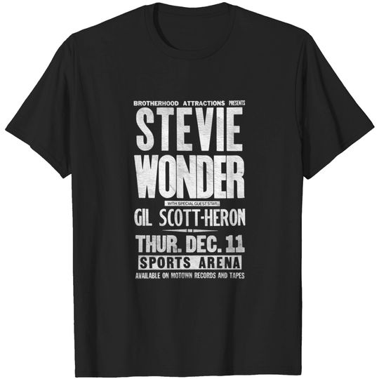 Stevie Wonder / Retro Aesthetic Fan Design - Stevie Wonder - T-Shirt