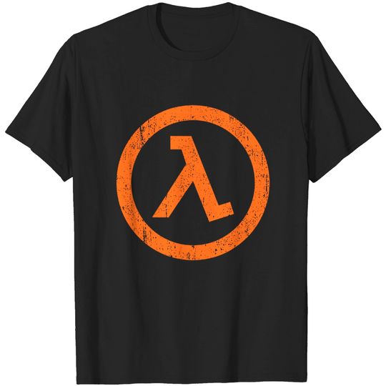 Half Life Lambda Symbol - Half Life Lambda Symbol - T-Shirt