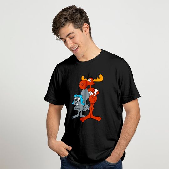 Rocky and Bullwinkle - Cartoons - T-Shirt