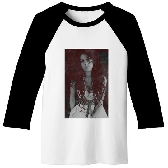 Amy Winehouse Back to Black Frank Pose 2 Tee Baseball Tees
