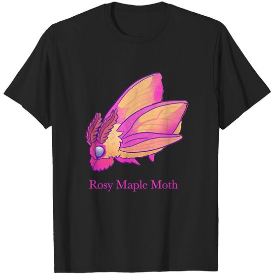 Discover Rosy Maple Moth - Rosy Maple Moth - T-Shirt