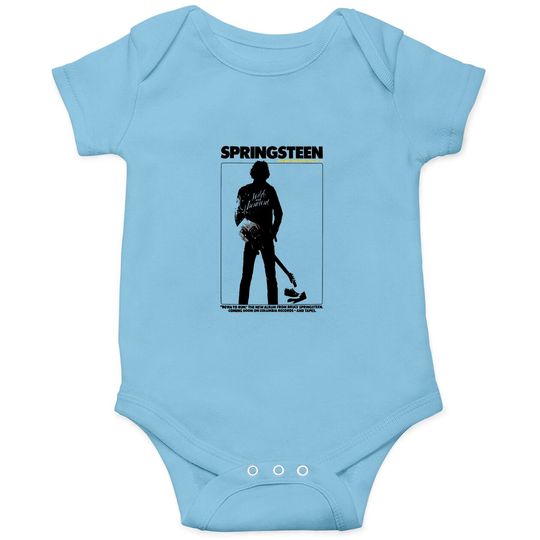 1975 Springsteen Concert - Singer - Onesies