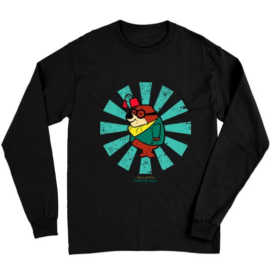 Morocco Mole Retro Japanese Secret Squirrel - Secret Squirrel - Long Sleeves
