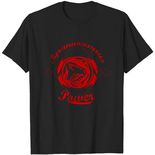 Discover Tyrannosaurus Power - Power Rangers - T-Shirt