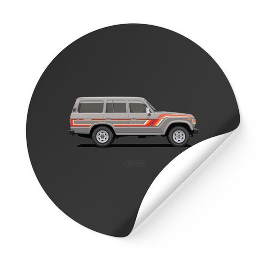 Land Cruiser 60 Grey - Land Cruiser - Stickers