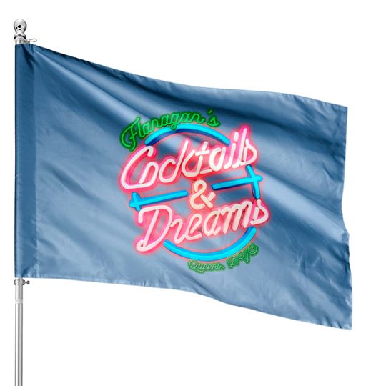 Cocktails and Dreams from the movie Cocktail with Tom Cruise - Cocktail Movie - House Flags