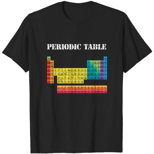 Discover Vintage Periodic Table - Periodic Table - T-Shirt