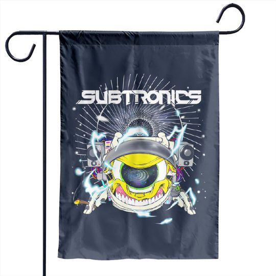 Subtronics Merch Cyclops Classic Garden Flags