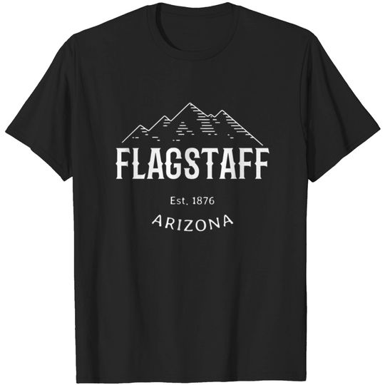 Discover Retro Cool Flagstaff Arizonna Mountains Vintage Nov T-shirt