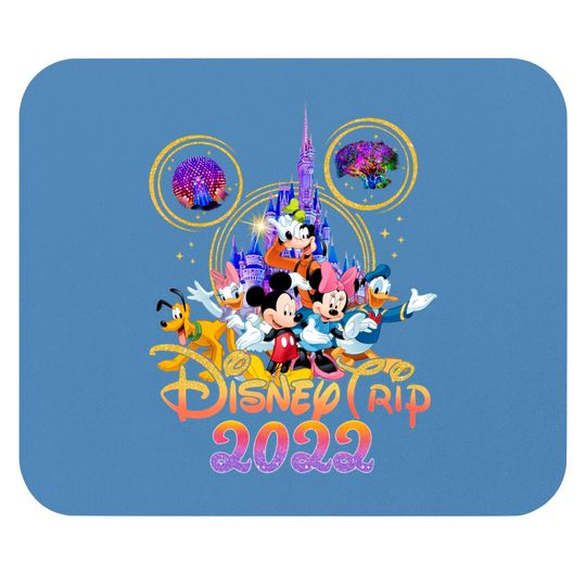 Disney Trip 2022 Mouse Pads, Disney Family Vacation Mouse Pads