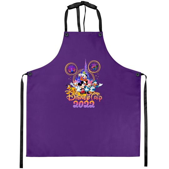 Discover Disney Trip 2022 Aprons, Disney Family Vacation Aprons