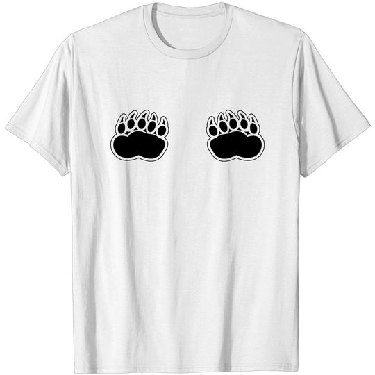 bear paws b T-shirt